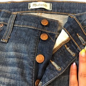 Madewell skinny jeans